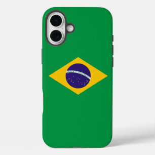 Apple iPhone 16 Plus Mate, Brazil flag Case