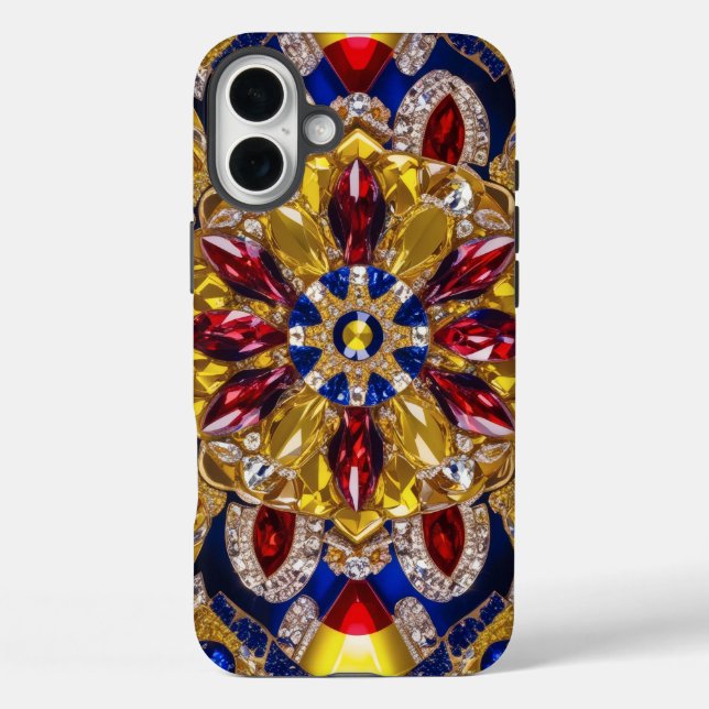 Apple iPhone 16 Plus Mate, Colombia Colours Case-Mate iPhone Case (Back)