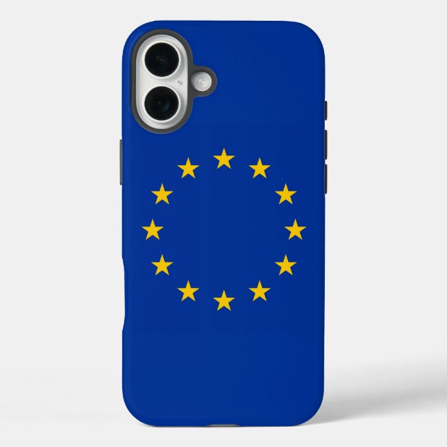 Apple iPhone 16 Plus Mate, European Union flag Case-Mate iPhone Case (Back)