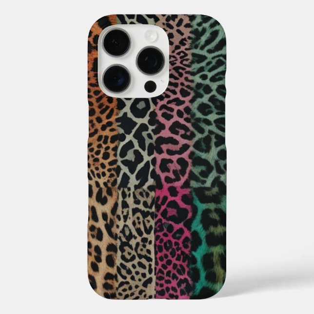 Apple iPhone 16 Pro Back Cover – Vibrant Animal  (Back)
