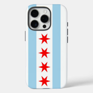 Apple iPhone 16 Pro Case-Mate, Chicago flag iPhone 16 Pro Case