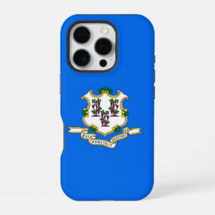 Apple iPhone 16 Pro Case-Mate, Connecticut flag Case
