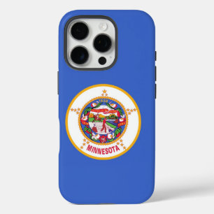 Apple iPhone 16 Pro Case-Mate, Minnesota flag Case