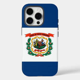 Apple iPhone 16 Pro Case, West Virginia flag iPhone 16 Pro Case