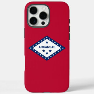 Apple iPhone 16 Pro Max Case, Arkansas flag Case