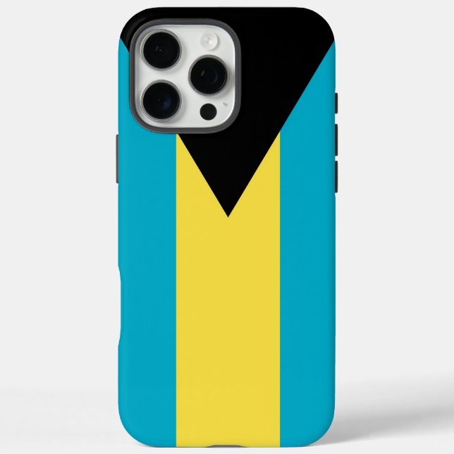 Apple iPhone 16 Pro Max Case, Bahamas flag Case-Mate iPhone Case (Back)