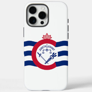 Apple iPhone 16 Pro Max Case, Cincinnati flag Case