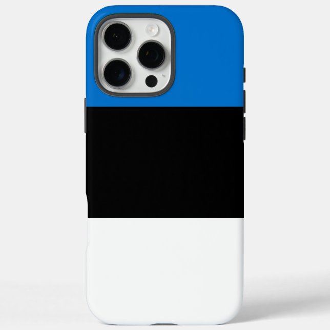 Apple iPhone 16 Pro Max Case, Estonia flag Case-Mate iPhone Case (Back)