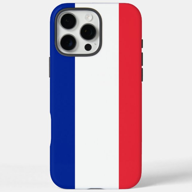 Apple iPhone 16 Pro Max Case, France flag Case-Mate iPhone Case (Back)