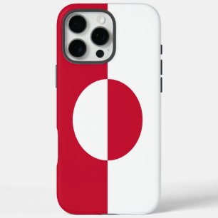 Apple iPhone 16 Pro Max Case, Greenland flag Case