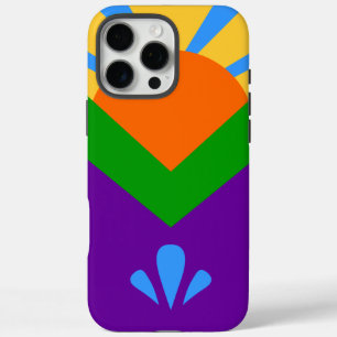 Apple iPhone 16 Pro Max Case, Manitou Springs flag Case