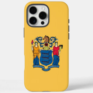Apple iPhone 16 Pro Max Case, New Jersey flag Case
