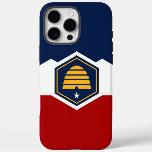 Apple iPhone 16 Pro Max, Utah State flag iPhone 16 Pro Max Case