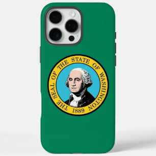 Apple iPhone 16 Pro Max, Washington State flag Max Case