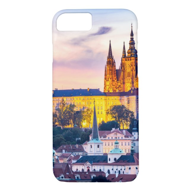 Apple iPhone 8/7, Barely There Phone Case Prague (Back)