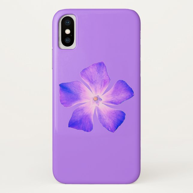 apple iphone X CASE FLOWER STYLE DESIGN (Back)