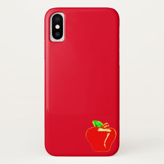 apple iphone X case style and design (Back)