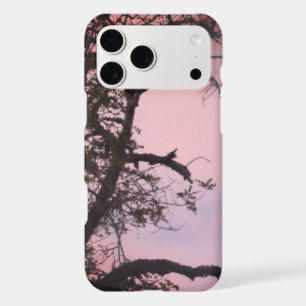 apple iphone x case TREE IN SUNSET DESIGN