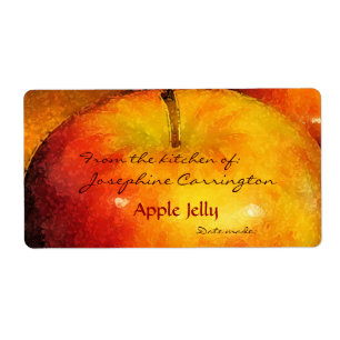 Apple Jelly Canning Labels
