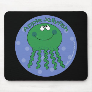 Apple Jellyfish Mouse Pad