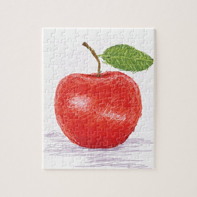 apple jigsaw puzzle (Vertical)