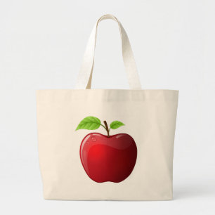 apple large tote bag