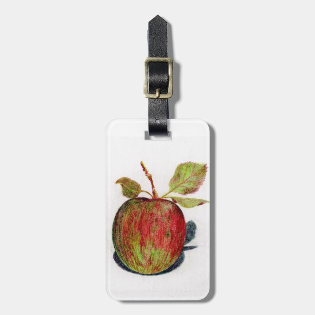 Apple Luggage Tag (Front Vertical)