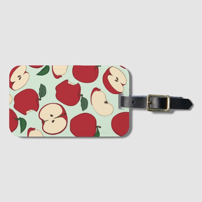 Apple Luggage Tag (Front Horizontal)