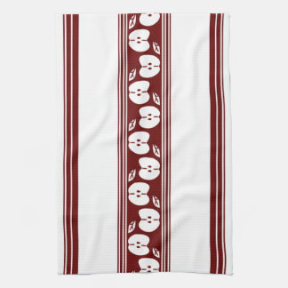 Apple Luxury Jacquard Stripes Tea Towel