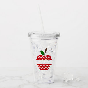 Apple Monogram Tumbler