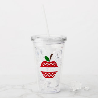 Apple Monogram Tumbler