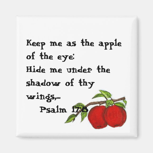 Apple of Gods Eye Magnet (Front)