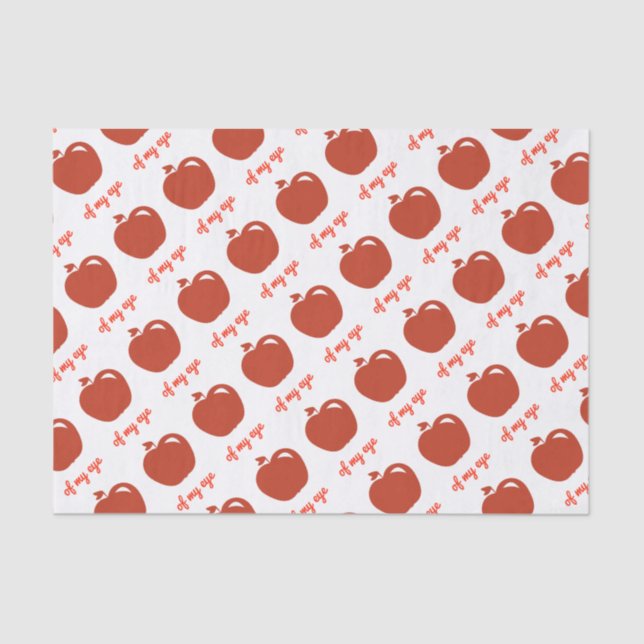 Apple of my eye merchandize tissue paper (Front)