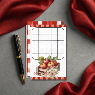 Apple of my eye Red Orchard Baby Shower Game