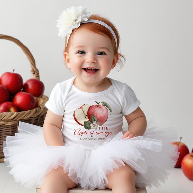 Apple of Our Eye Baby Bodysuit (Apple of our eye baby bodysuit  )