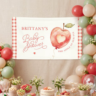 Apple of Our Eye Baby Shower Banner