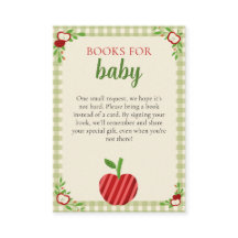 Apple of Our Eye Baby Shower Books for Baby Cute