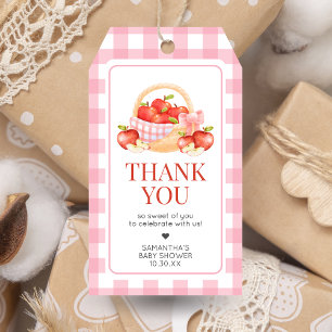 Apple of Our Eye Baby Shower Favor Tags