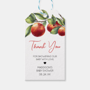 Apple of Our Eye Baby Shower Favour Tag