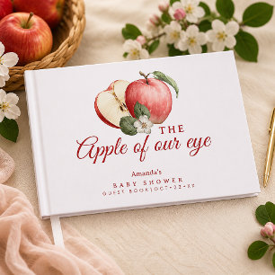Apple of Our Eye Baby Shower Guest Book