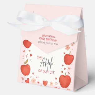 Apple of Our Eye Fall Themed Birthday Favour Box