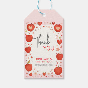 Apple of Our Eye Fall Themed Birthday Gift Tags