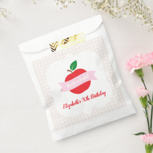 Apple Of Our Eye Girls Birthday Favour Bags