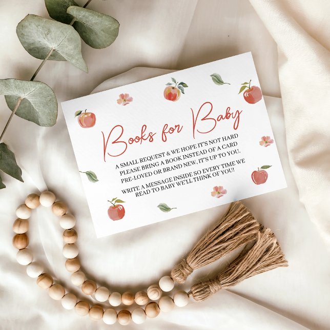 Apple of Our Eye Insert Books for Baby Card (Creator Uploaded)