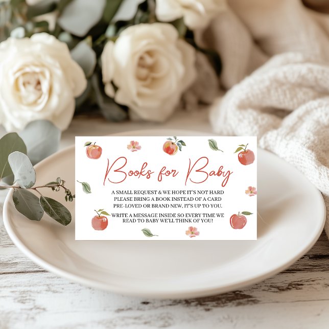 Apple of Our Eye Insert Books for Baby Card (Creator Uploaded)