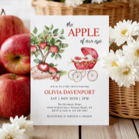 Apple of Our Eye Orchard Harvest Fall Baby Shower 