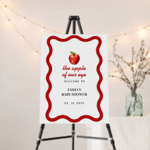 Apple of Our Eye Red baby shower fall script 