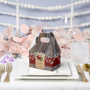 Apple of Our Eye Rustic Fall Baby Shower Favour Box