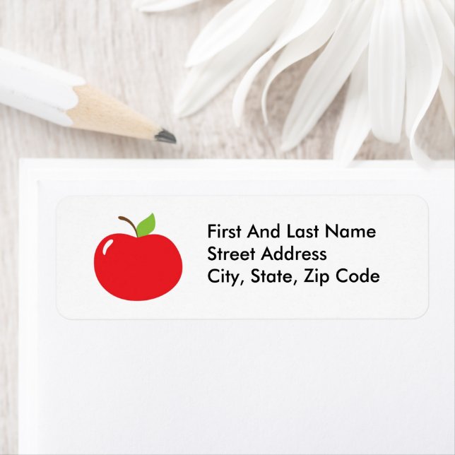 Apple of Your Eye – Cute Red Fruit Cartoon (Insitu)