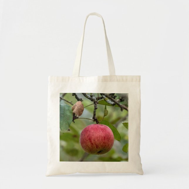 Apple on a Branch Tote Bag (Front)